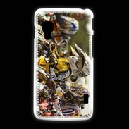 Coque LG L5 2 Départ course de Motocross