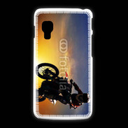 Coque LG L5 2 Motocross et soleil