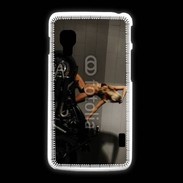 Coque LG L5 2 Femme sexy moto 3