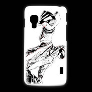 Coque LG L5 2 DJ en dessin