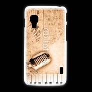 Coque LG L5 2 Dirty music background