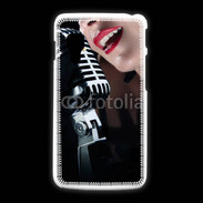 Coque LG L5 2 Chanteuse 1