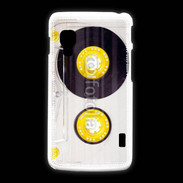 Coque LG L5 2 Cassette audio transparente 1