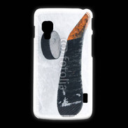 Coque LG L5 2 Crosse et palet de Hockey sur glace