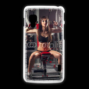 Coque LG L5 2 Fitness féminin 5