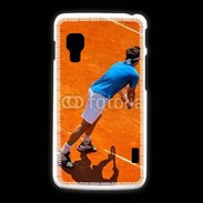 Coque LG L5 2 Match de tennis sur terre battue