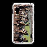 Coque LG L5 2 Arrivée de course de trot en sulky