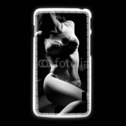 Coque LG L5 2 Charme noir et blanc