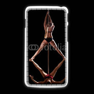 Coque LG L5 2 Sexy danse avec 2 femmes