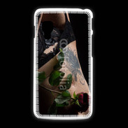 Coque LG L5 2 Lingerie et rose rouge