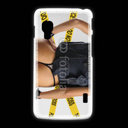 Coque LG L5 2 Enquête de police sexy