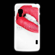 Coque LG L5 2 bouche sexy rouge à lèvre gloss crayon contour