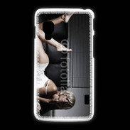 Coque LG L5 2 Femme sexy canapé