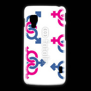 Coque LG L5 2 Symboles homme femme