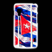 Coque LG L5 2 Drapeau Cuba 3