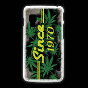 Coque LG L5 2 Since cannabis 1970