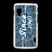 Coque LG L5 2 Since crane bleu 1961