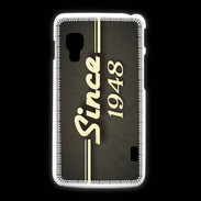 Coque LG L5 2 Since 1948 Gris