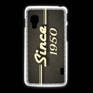 Coque LG L5 2 Since 1950 gris