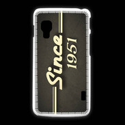 Coque LG L5 2 Since 1951 gris