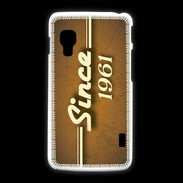 Coque LG L5 2 Orange since 1961