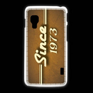 Coque LG L5 2 Orange since 1973