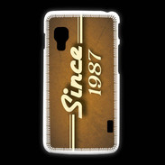 Coque LG L5 2 Orange since 1987