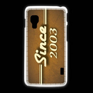 Coque LG L5 2 Orange since 2003
