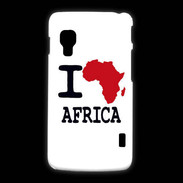 Coque LG L5 2 I love Africa 2