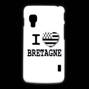Coque LG L5 2 I love Bretagne 3
