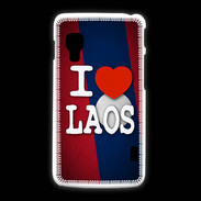 Coque LG L5 2 I love Laos 3