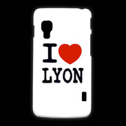 Coque LG L5 2 I love Lyon
