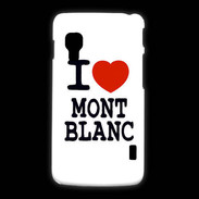 Coque LG L5 2 I love Mont Blanc