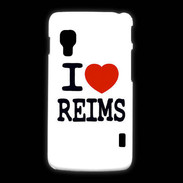 Coque LG L5 2 I love Reims