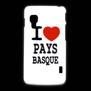 Coque LG L5 2 I love Pays Basque