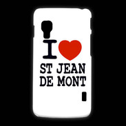 Coque LG L5 2 I love Saint Jean de Mont