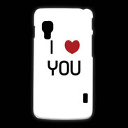 Coque LG L5 2 I love you