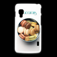 Coque LG L5 2 Macarons Servez-vous PR 10