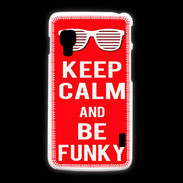 Coque LG L5 2 Keep Calm Funky Rouge