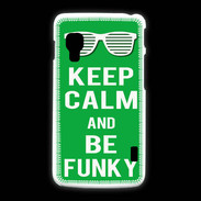 Coque LG L5 2 Keep Calm Funky Vert