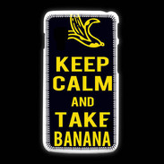 Coque LG L5 2 Keep Calm Take Banana Noir