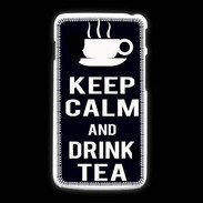 Coque LG L5 2 Keep Calm Drink Tea Noir