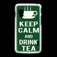 Coque LG L5 2 Keep Calm Drink Tea Vert
