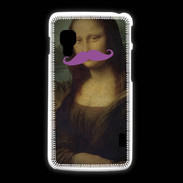 Coque LG L5 2 Moustache Mona Lisa
