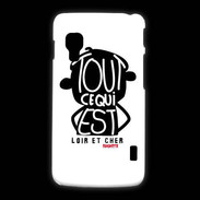 Coque LG L5 2 Adishatz Humour Loir et Cher