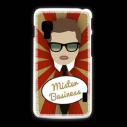 Coque LG L5 2 Mister Business Chatain
