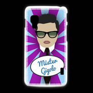Coque LG L5 2 Mister Gigolo Brun