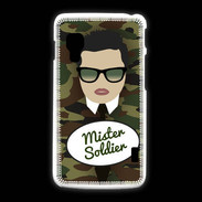 Coque LG L5 2 Mister Soldier Brun