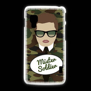 Coque LG L5 2 Mister Soldier Chatain