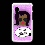 Coque LG L5 2 Miss Fiesta Black